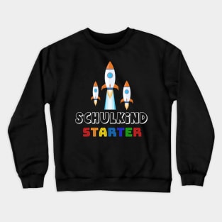 Schulkind Einschulung 1.Klasse Schultag Geschenk Crewneck Sweatshirt